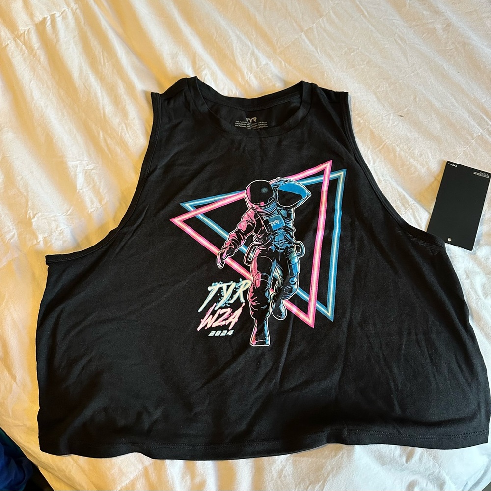 TYR WZA crop top - black